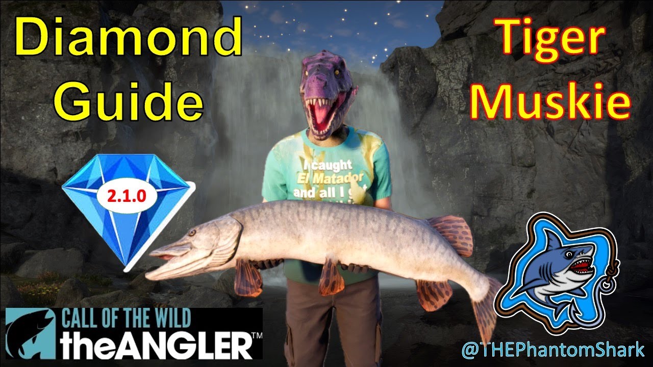 Tiger Muskie Diamond Guide! Top Hotspot! USA Golden Ridge Reserve Call of the Wild: The Angler