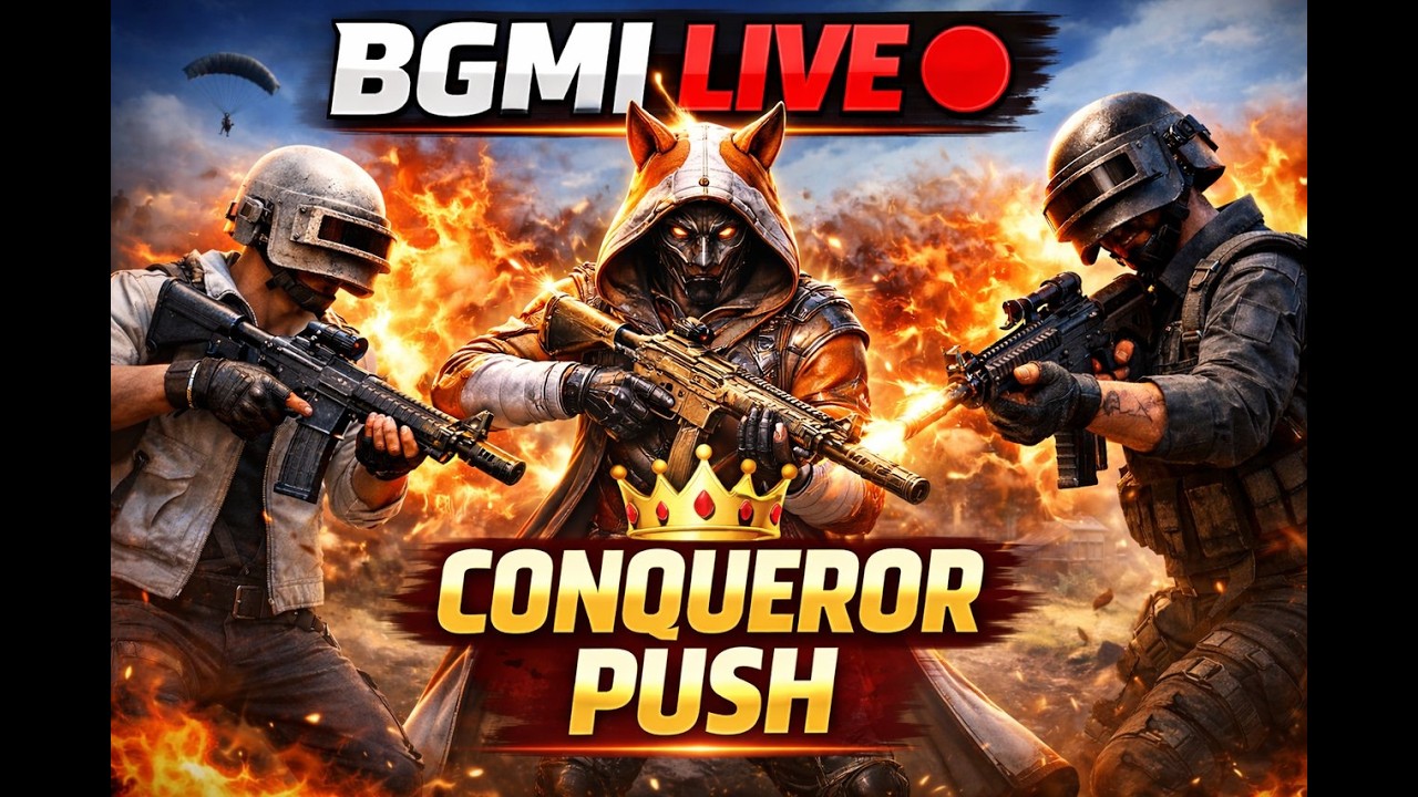 🔴 BGMI LIVE | 4 Finger Gyro Pro Gameplay | Road to Conqueror