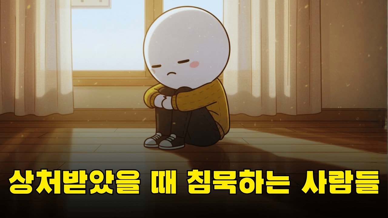 상처받았을 때 침묵하는 사람들의 심리, 입을 닫을 수밖에 없었던 진짜 이유