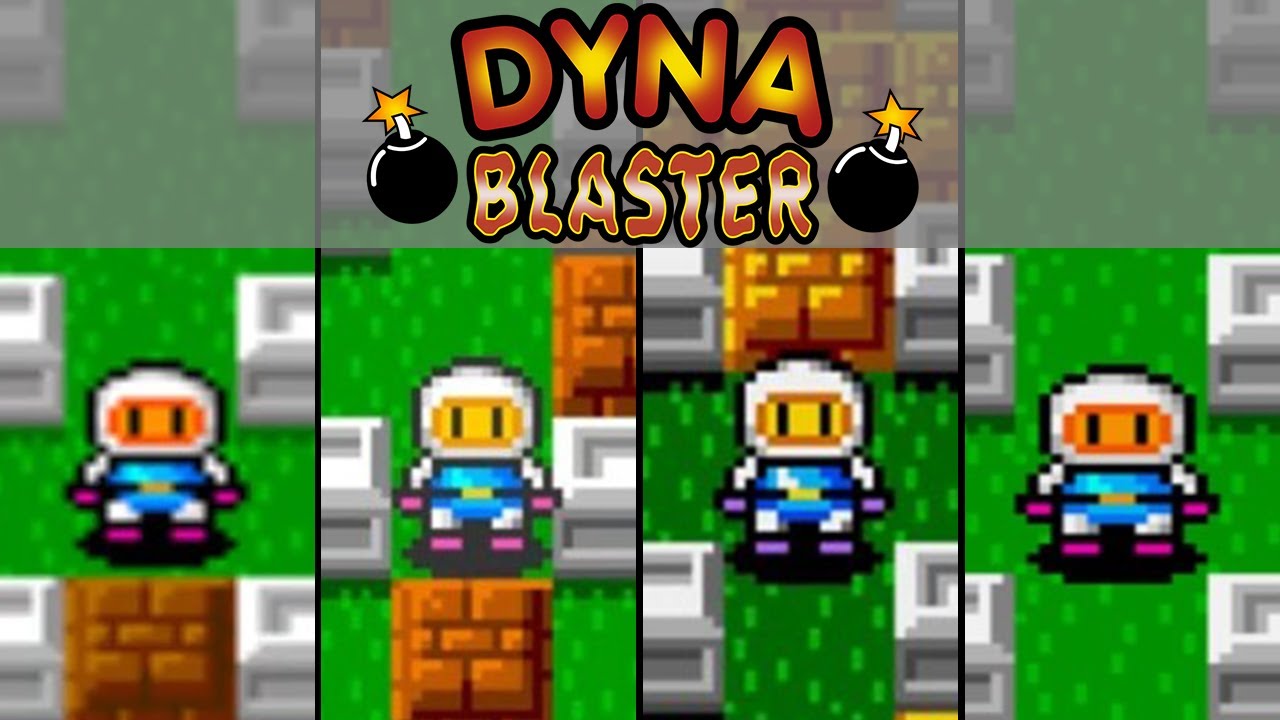 Dyna Blaster (Bomberman) -Versions Comparison- #87 #RetroGaming #turbografx #amiga #atarist #msdos