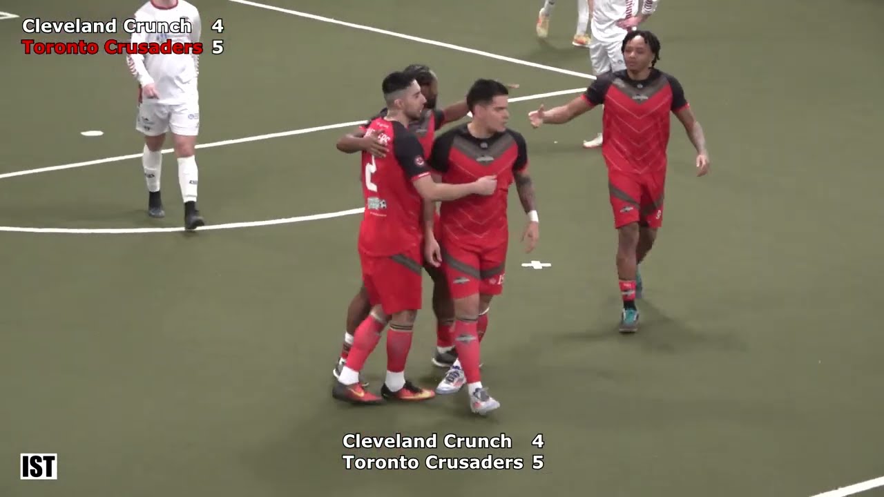 CONSOLIDATED - MLIS Toronto Crusaders vs Cleveland Crunch Pro Indoor Soccer Toronto Top Teams Battle
