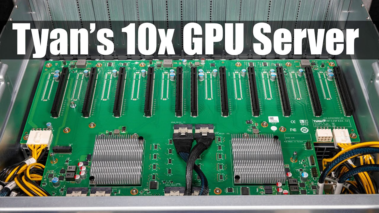 Tyan's 10x GPU Server