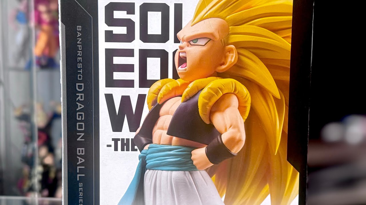 DRAGON BALL Z SOLID EDGE WORKS SUPER SAIYAN 3 GOTENKS #dragonballz