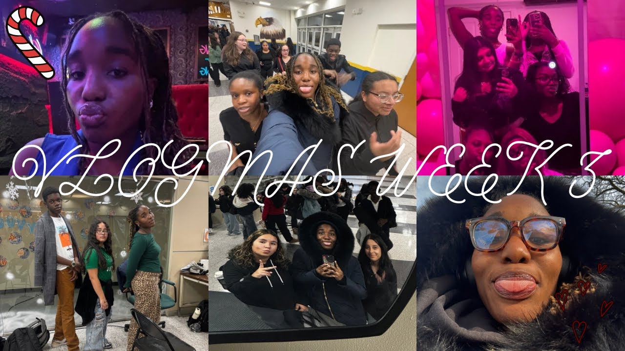 VLOGMAS WEEK 3!🎄 | concert, after school, Peyton’s birthday 