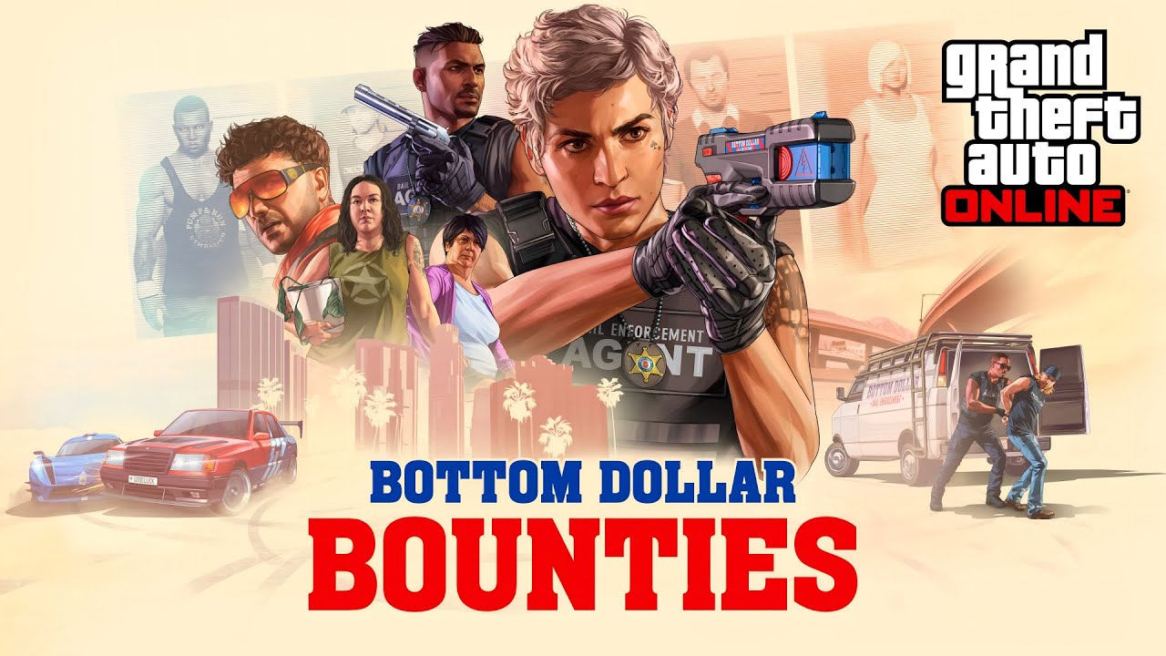 GTA Online Bottom Dollar Bounties DLC  | Walkthrough (No Commentary)