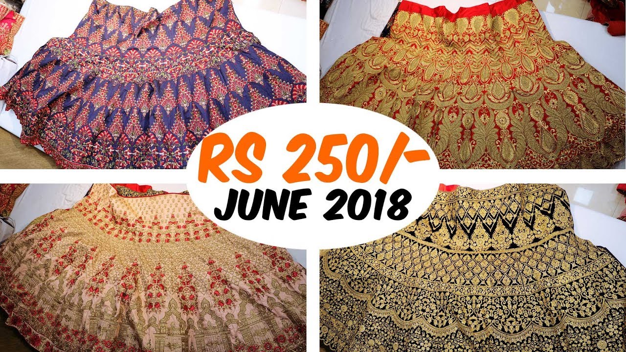 Surat Lengha Design For Wedding | Bridal Collection Of Lehenga June 2018 | Lehenga Choli |