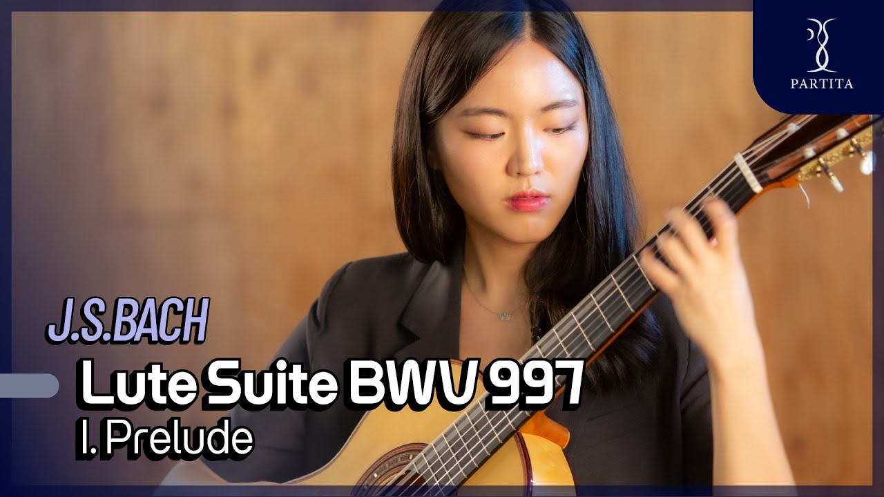 J.S.Bach - Lute Suite BWV 997 I. Prelude / John Ray / Noh Ahhyun
