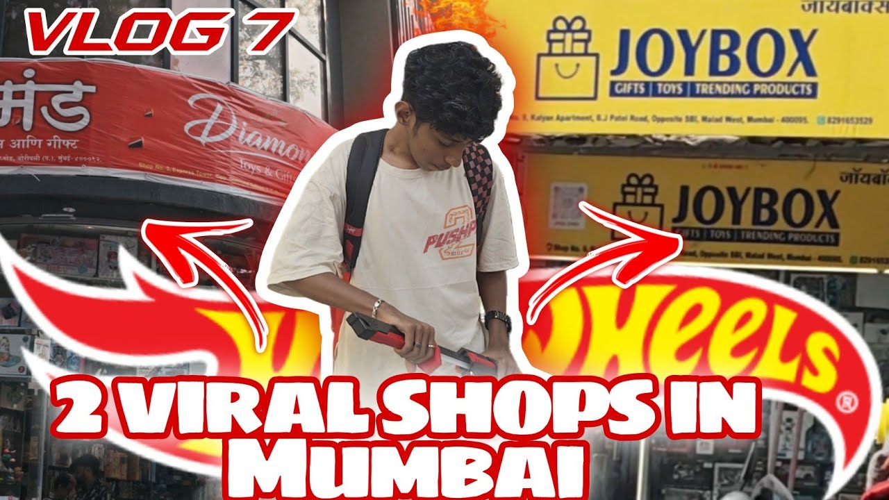 2 Viral Shops in #mumbai for #hotwheels | Joybox & Diamond Toys | #vlog 7  #hotwheelscollection