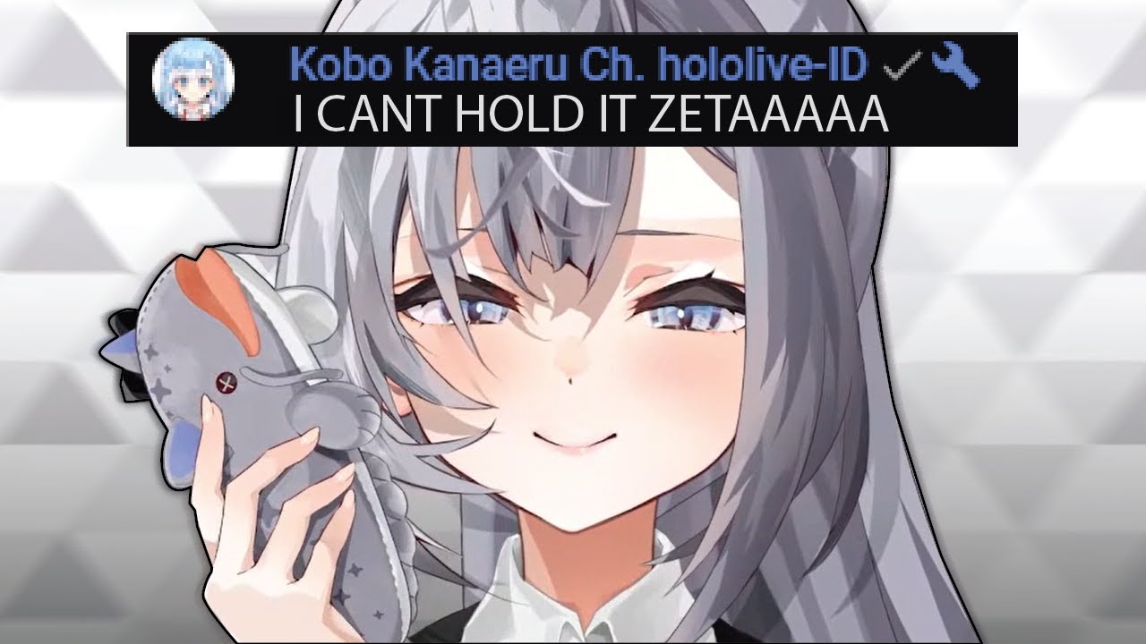 Kobo cannot confine herself watching Zeta's new outfit !