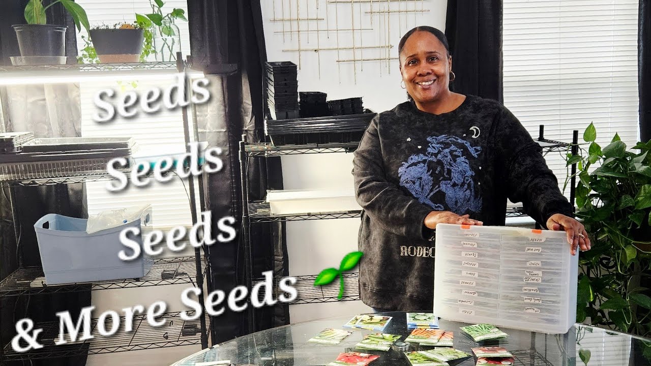 Организую посадку семян🌱 Что я буду выращивать в этом сезоне🤔