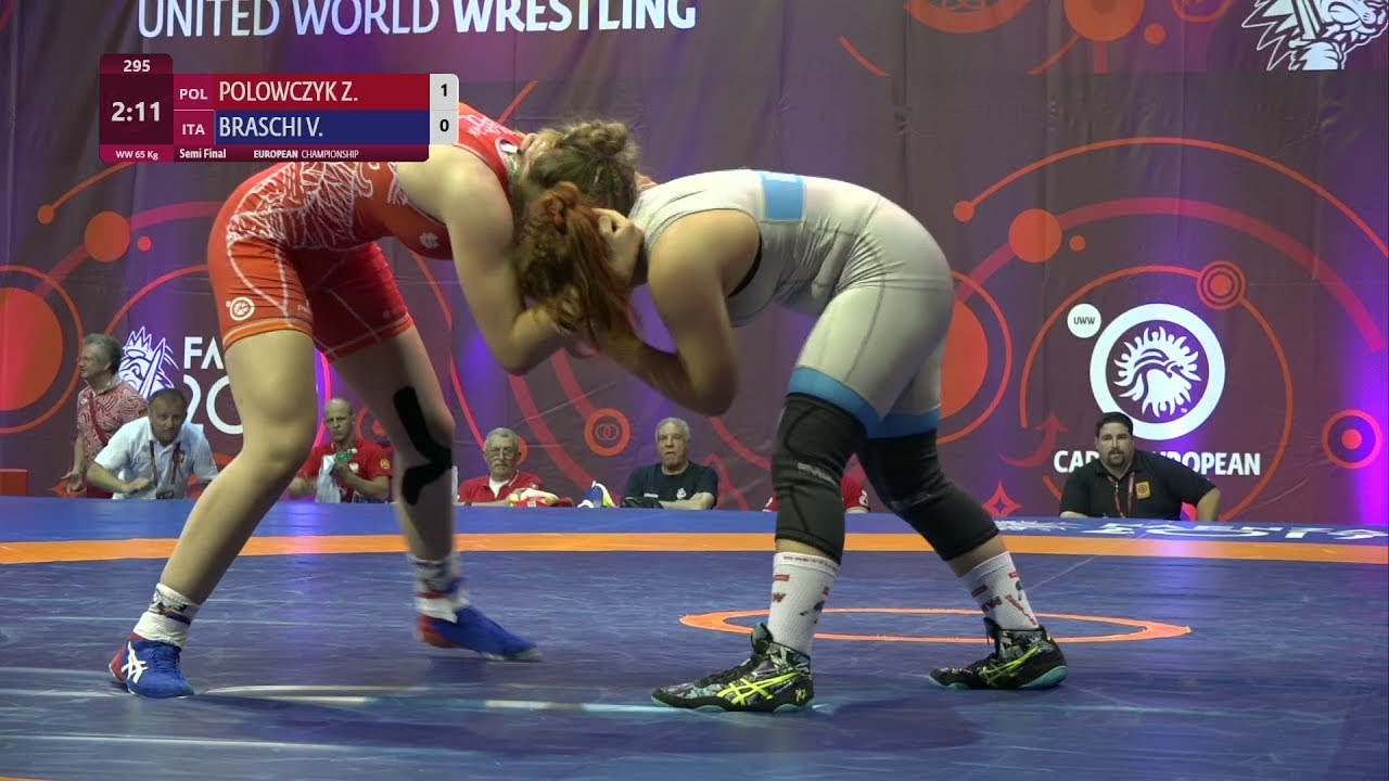 1/2 WW - 65 kg: Z. POLOWCZYK (POL) v. V. BRASCHI (ITA)