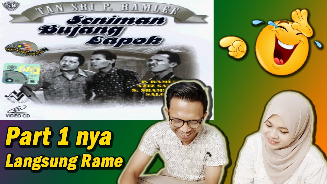 🤣Indonesian Reaction‼️Seniman Bujang Lapok (Part 1)
