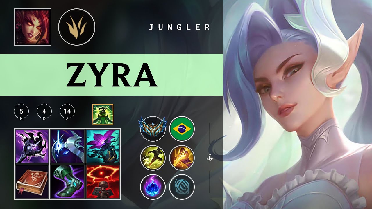 Zyra Jungle vs Briar - BR Challenger Patch 26.02