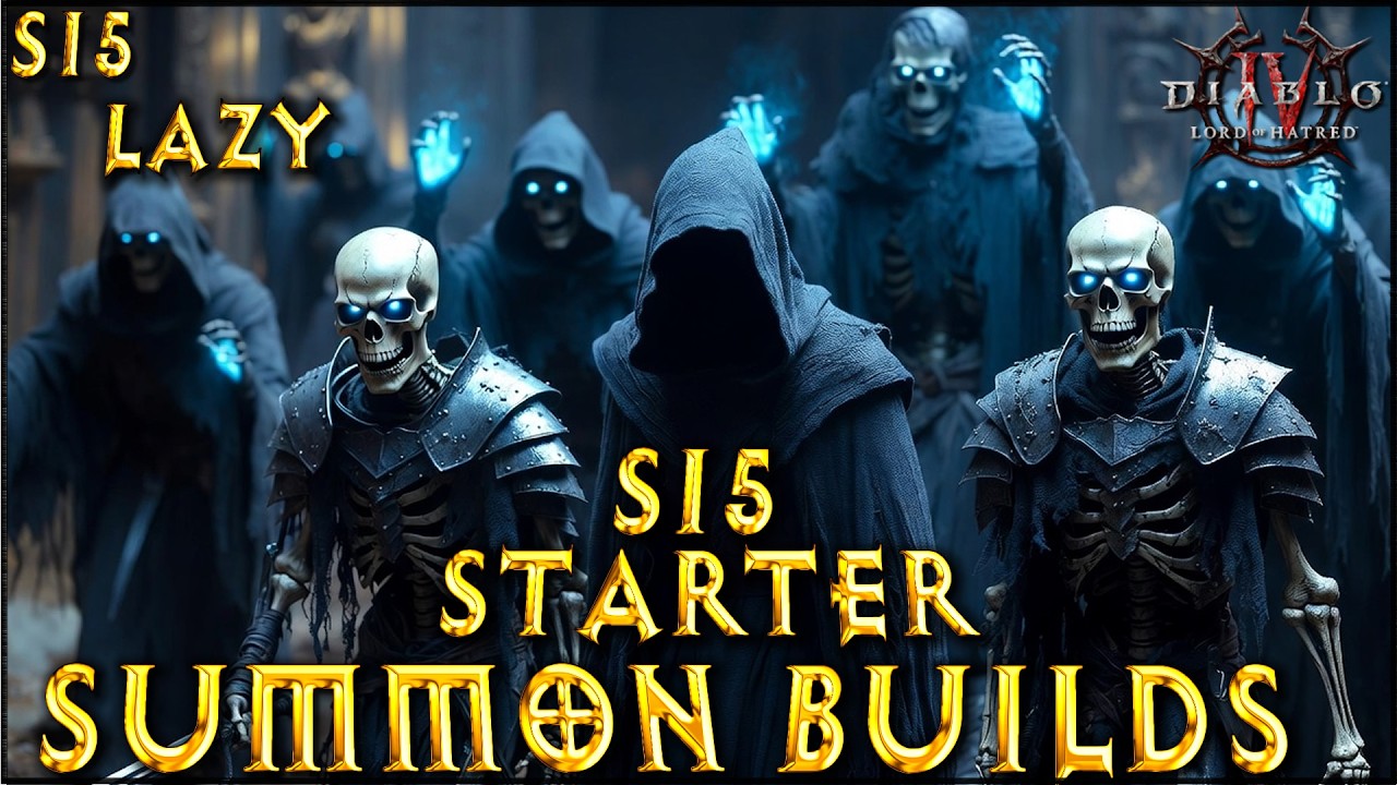 Стартовые &laquo;ленивые&raquo; билды Некроманта-призывателя для 15-го сезона Diablo 4 LoH