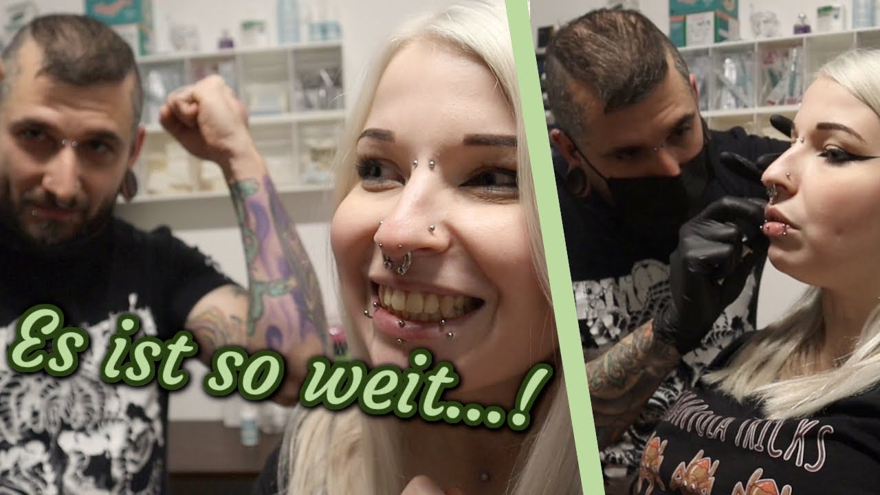 Nach 3 Jahren - Es ist so weit...!😬 | PiercingVlog #3 | ❄ Lilith Whitic ❄
