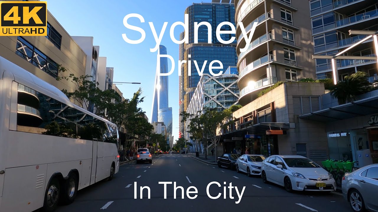 Driving Around Sydney City Centre | Sydney Australia