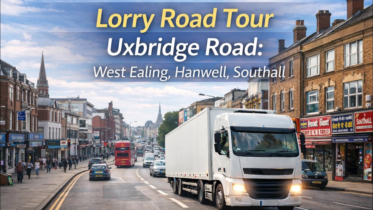 Lorry Road Tour Uxbridge Road:West Ealing,Hanwell,Southall