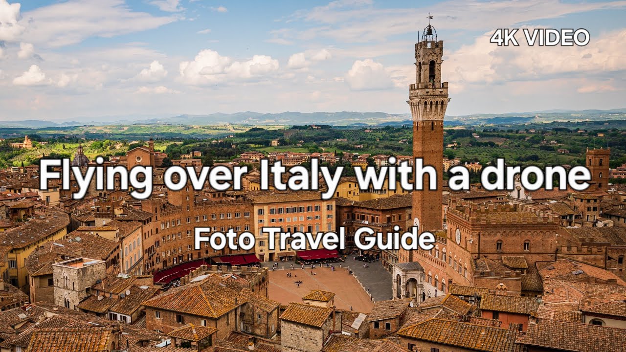 Flying over Italy with a drone 🇮🇹