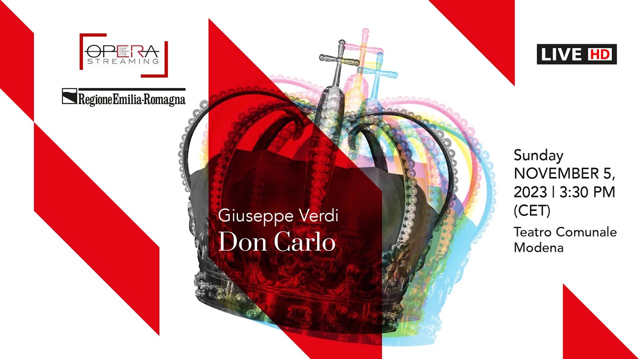 Giuseppe Verdi DON CARLO - OPERA LIVE STREAMING