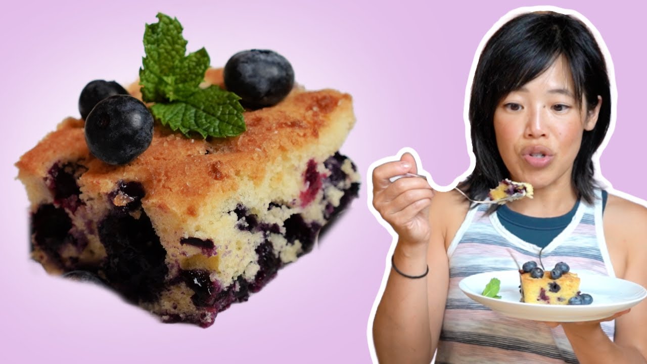 Melt In Your Mouth Blueberry Cake