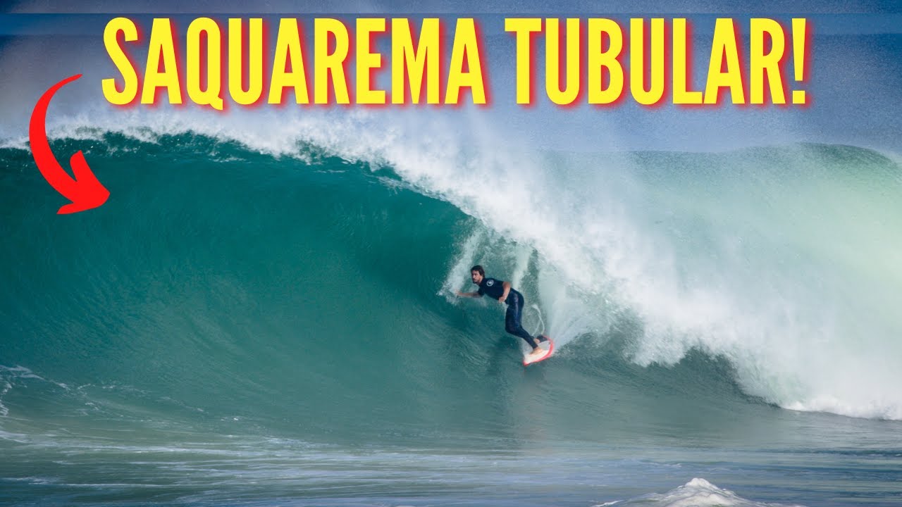 SURFE PESADO COM ALTAS ONDAS EM SAQUAREMA