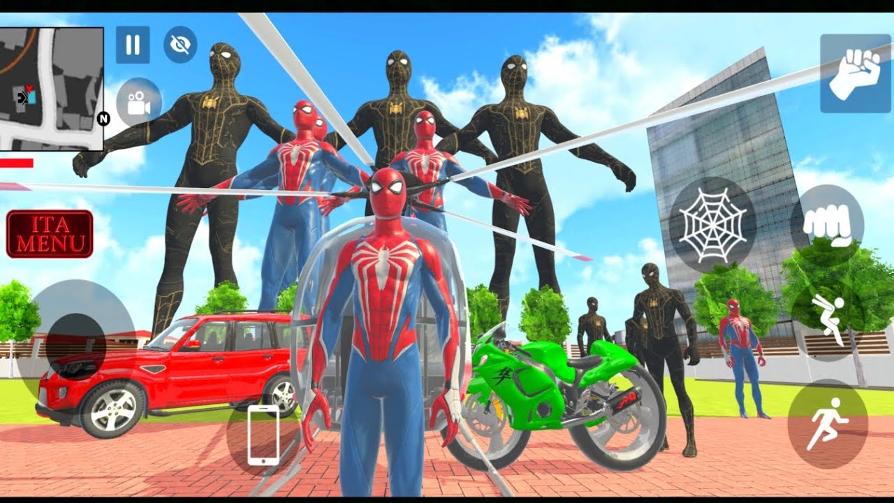 Spider-Man* Franklin ordered an Indian BMW car and driver an Indian track in a game 
