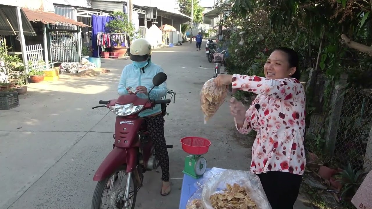 Chiều Mua 10kg Chuối Sấy Giòn Thơm Ngon Bán Ở Xóm Kiếm Thêm Thu Nhập\DDĐQ