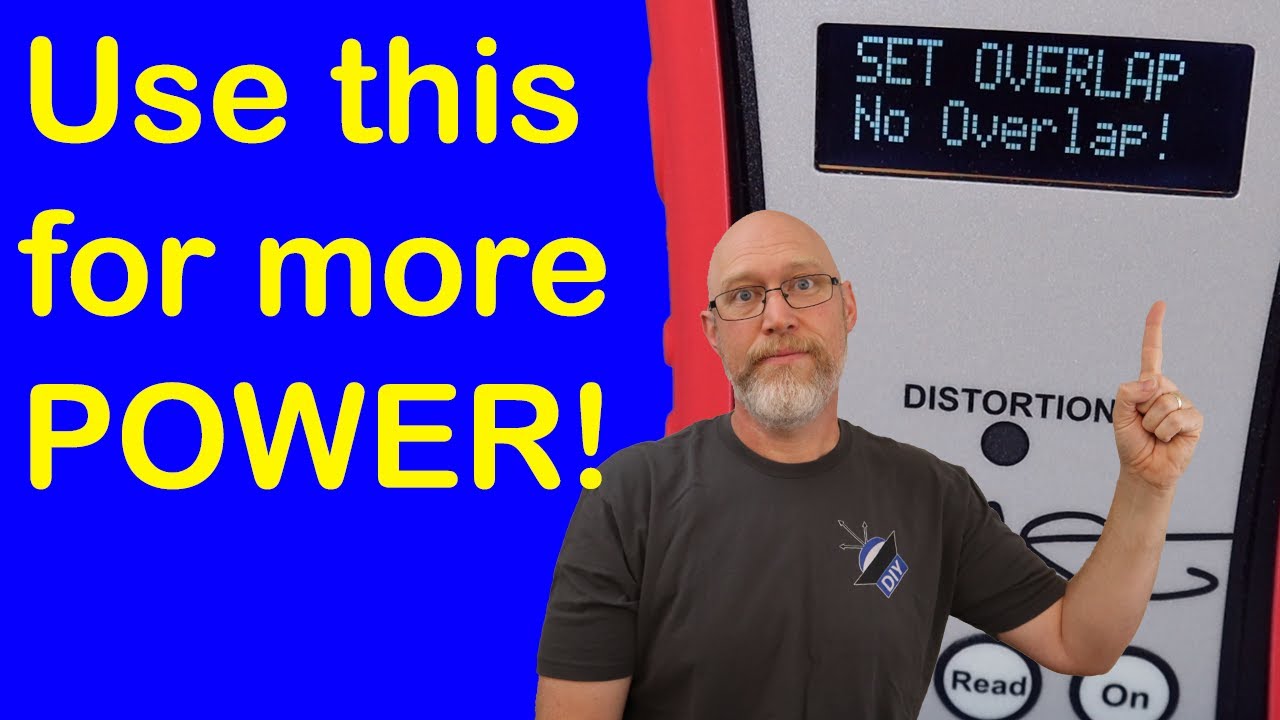 Maximize amp power with gain overlap! #setyourgains @meade916