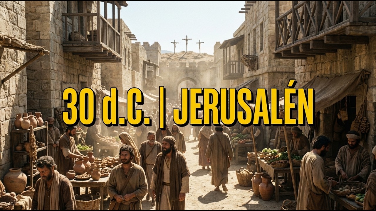 Vive la Vida en Jerusalén el Día que Jesús Fue Crucificado | 30 d.C. | 24 Horas en Jerusalén