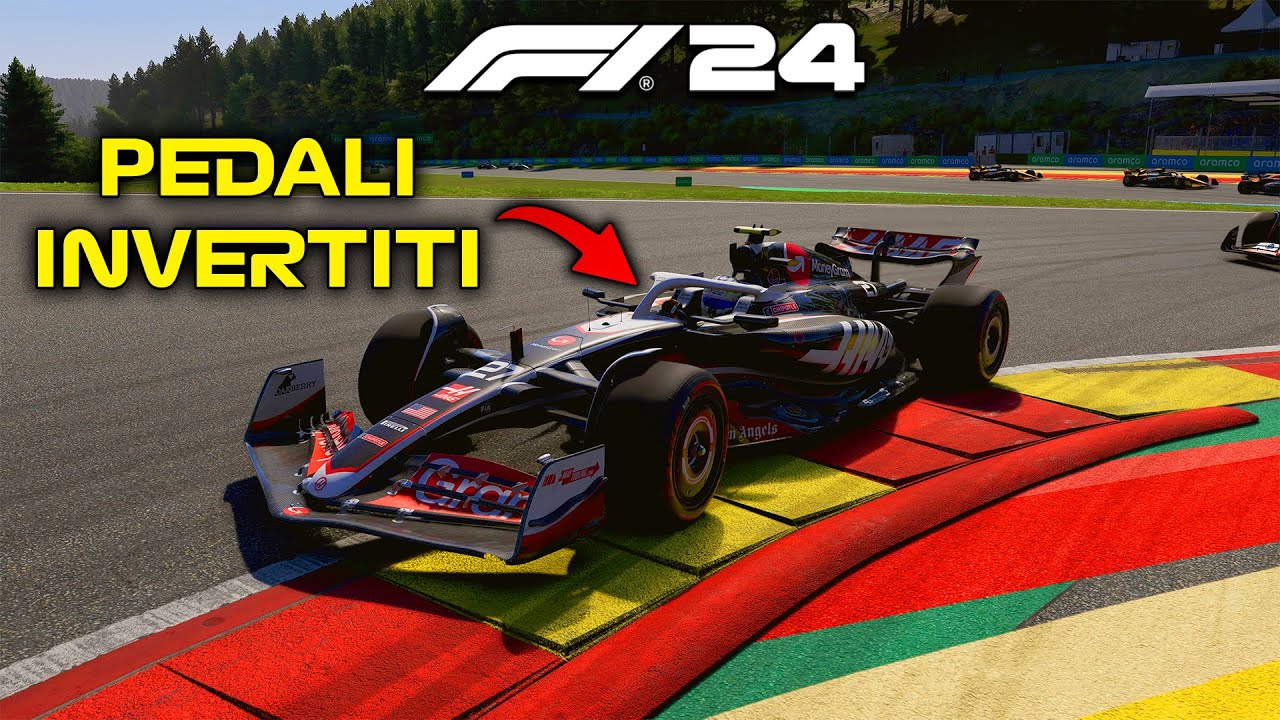 F1 24 MA HO I PEDALI INVERTITI!
