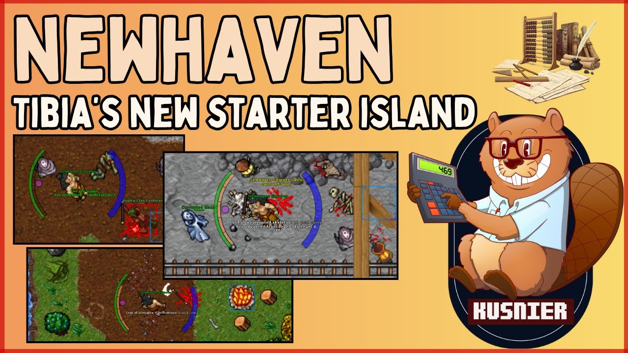 'Newhaven' - First look at Tibia's new starter island!