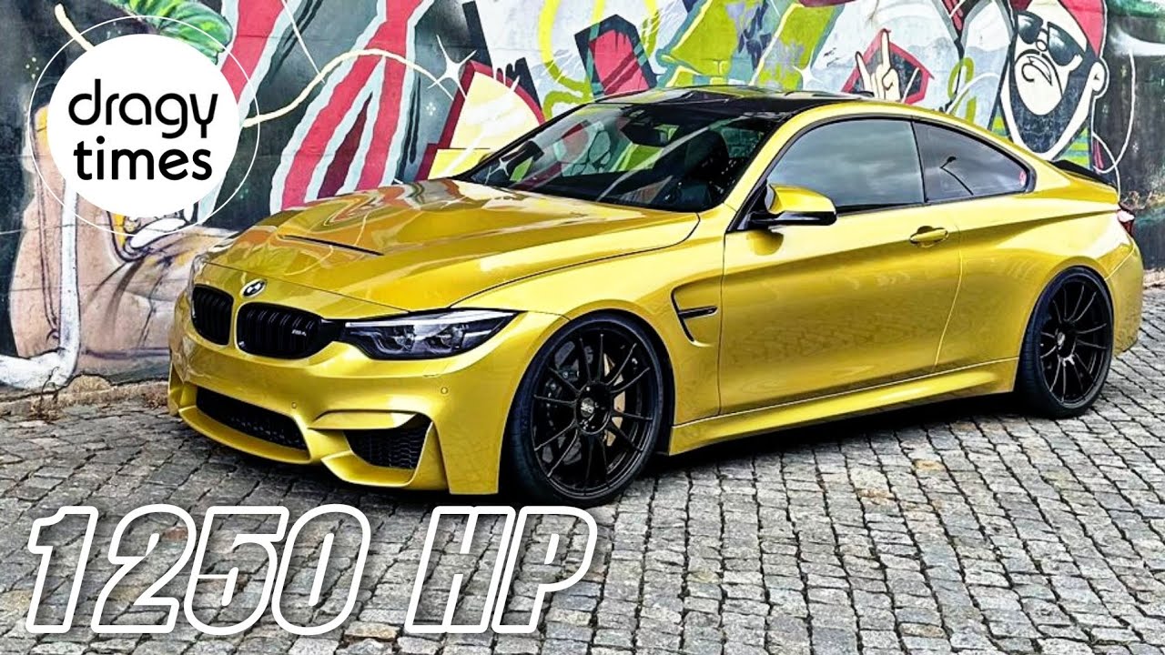 1250 HP BMW M4 F82 S55 Single Turbo | Acceleration from 200-250-200-300 Km/h