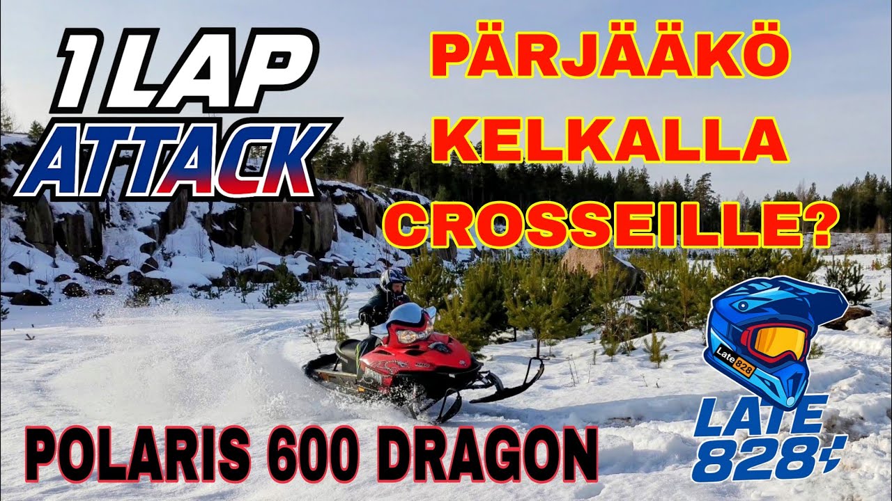 1 LAP ATTACK - Pärjääkö kelkalla crosseille?