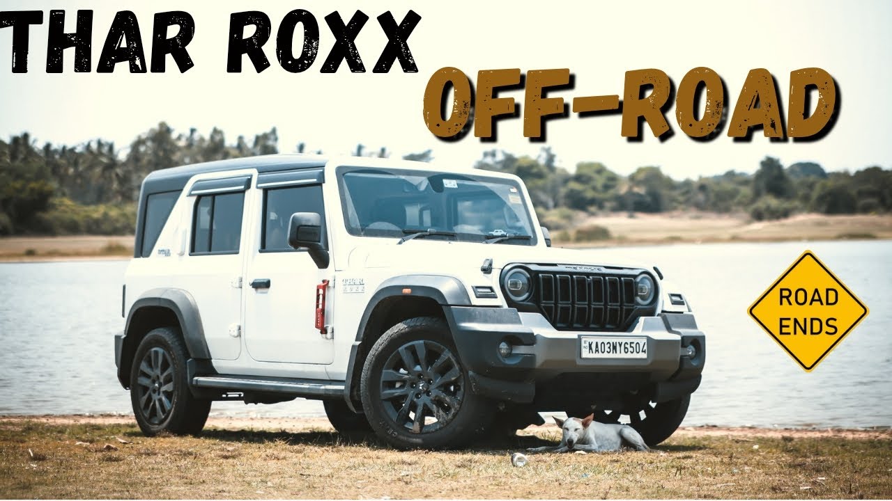 Внедорожное приключение на новом Thar Roxx Star Edition 🤩 | Живописное место для кемпинга под Бан...