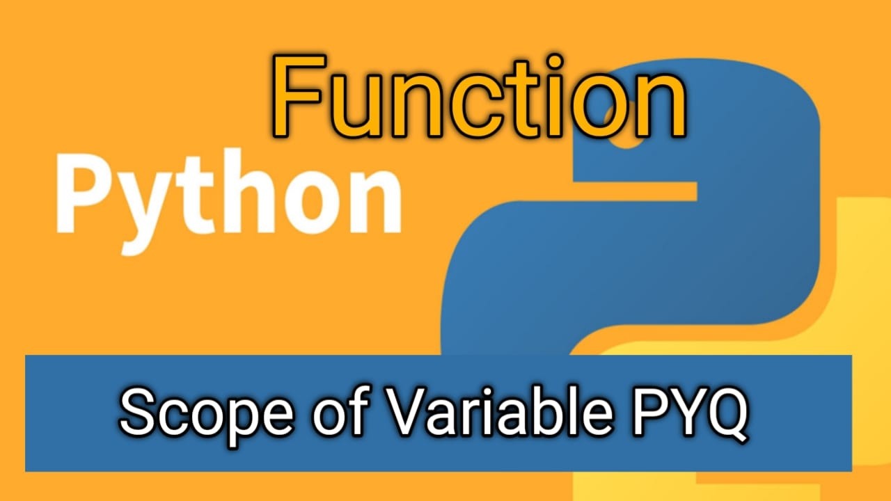 Scope of variable PYQ | PYQ on Scope of Variable Python class 12 CBSE