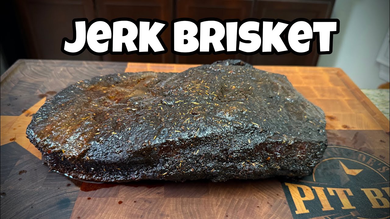 I Smoked This Brisket in 5 1/2 Hours On The Ninja Flexflame - Jerk Brisket - Smokin' Joe's Pit BBQ