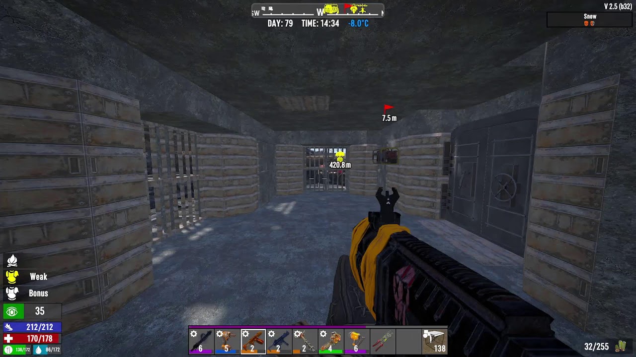 Building a new base, 7 days to die
