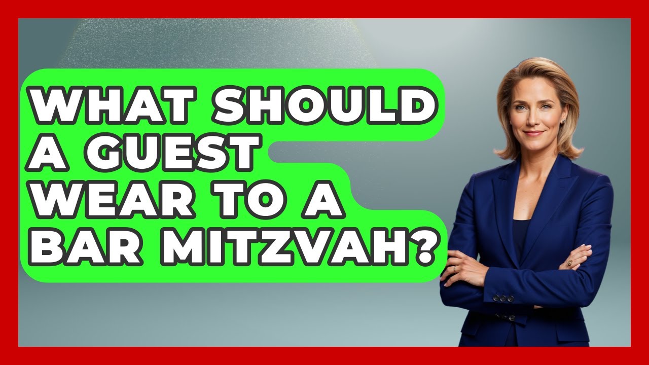What Should A Guest Wear To A Bar Mitzvah? - The Sharp Dressed Gent