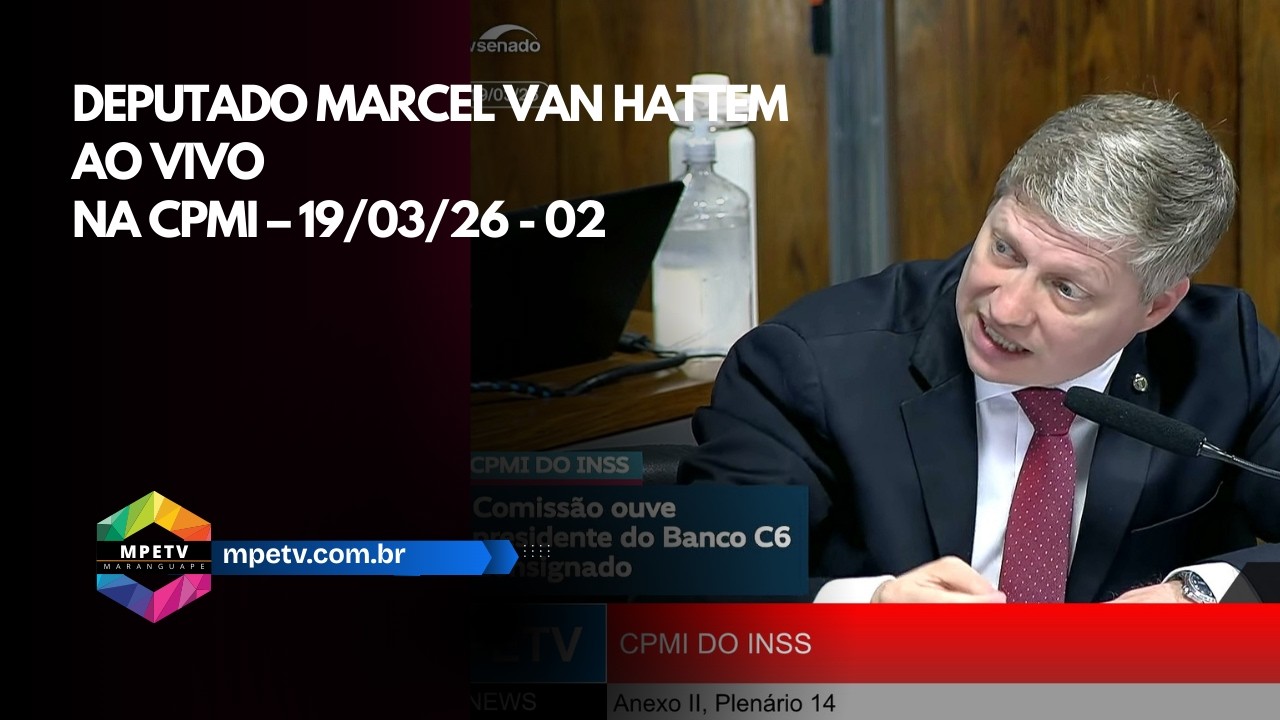 Deputado Marcel Van Hattem - Ao vivo: na CPMI &ndash; 19/03/26 - 02