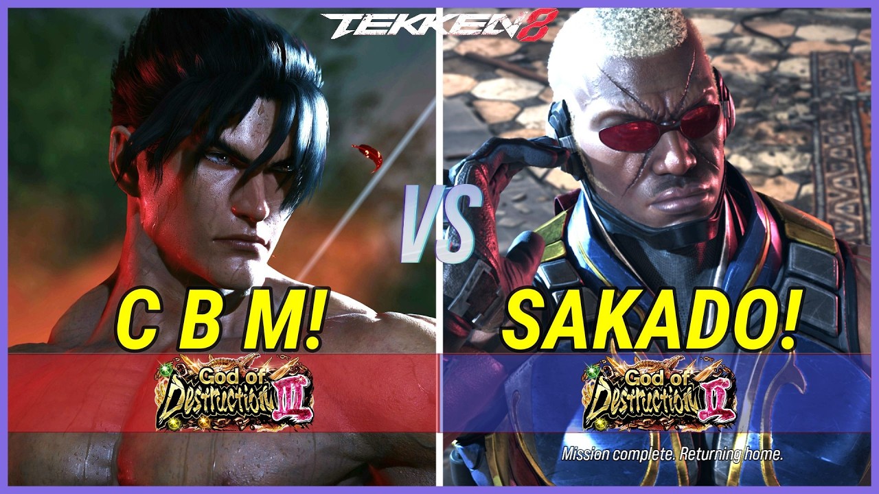 Tekken 8 (Season 3) | CBM (Jin) vs SAKADO (Raven) High Level Gameplay