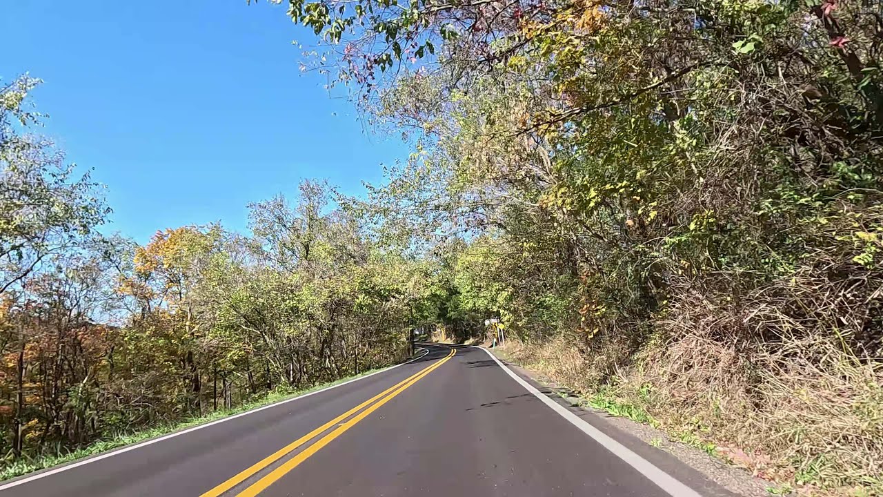 Chill Vibes & Backroads: WV to PA Road trip (ASMR - 4K)