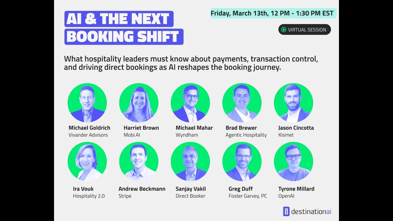 Webinar: AI & The Next Booking Shift