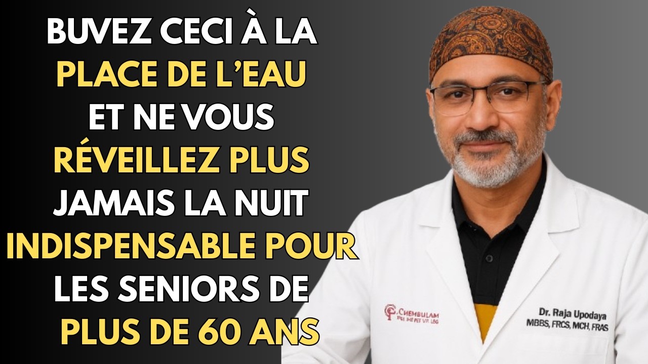SENIORS : Vous n’arrivez pas à dormir la nuit ? Buvez CECI au lieu de l’eau pour un sommeil profond