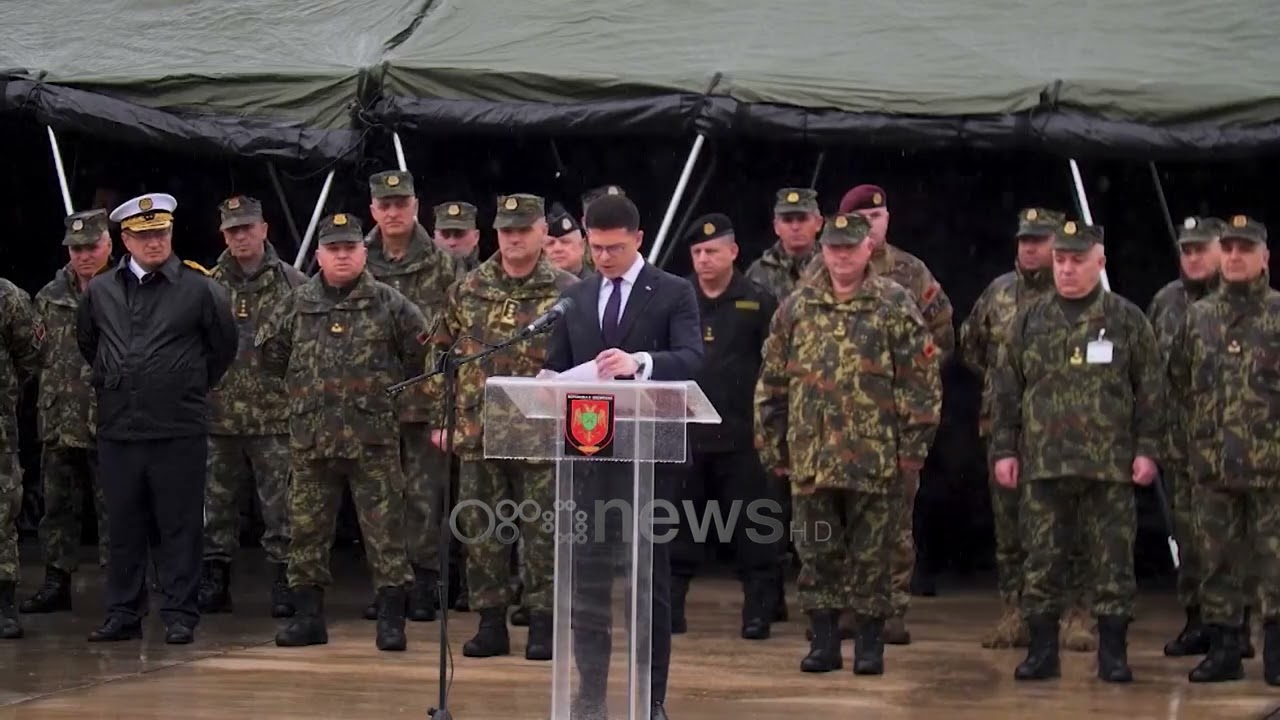 Ushtria do riarmatoset/ Stërvitja e forcave tokësore në bazën e NATO-s në Kuçovë