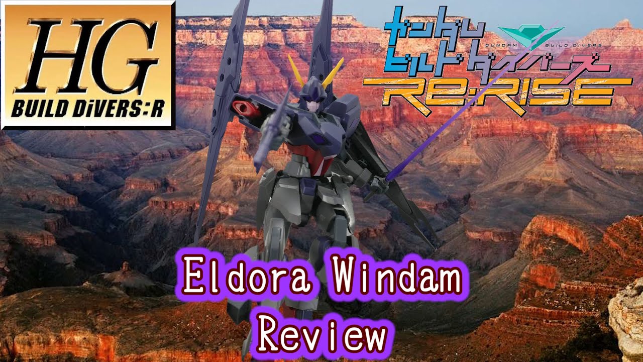 P-Bandai HG Eldora Windam Review | Gundam Build Divers Re:Rise
