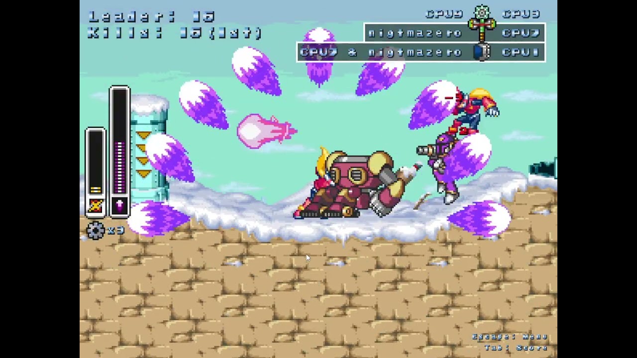 Mega Man X Online, Deathmatch, MODS, NAME: MEGA MAN ZERO MODS, download