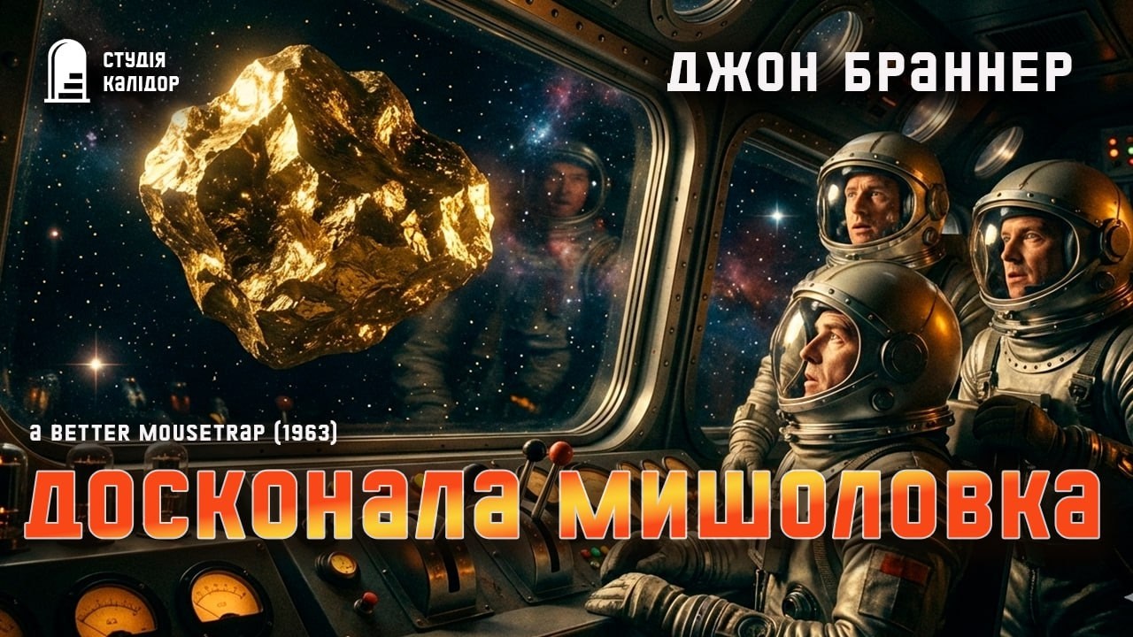 Джон Браннер МИШОЛОВКА #фантастика #химерне #контакт #аудіокнигиукраїнською #браннер #космос