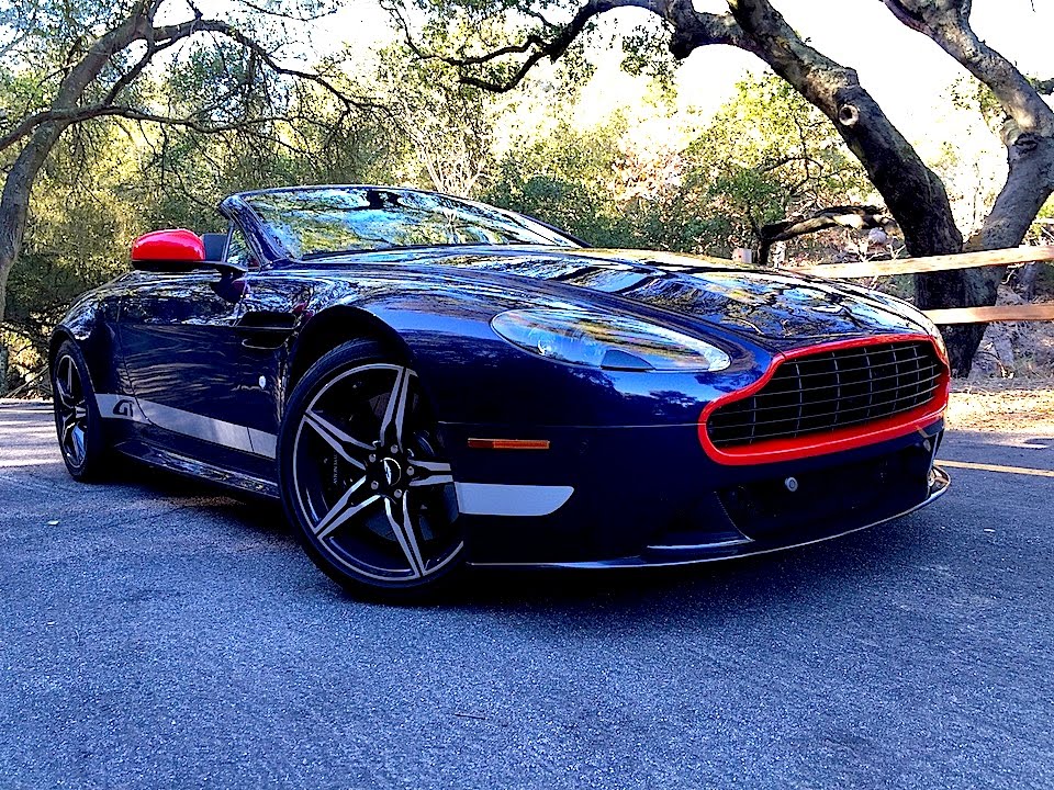 2016 Aston Martin V8 Vantage GT Roadster FIRST DRIVE REVIEW