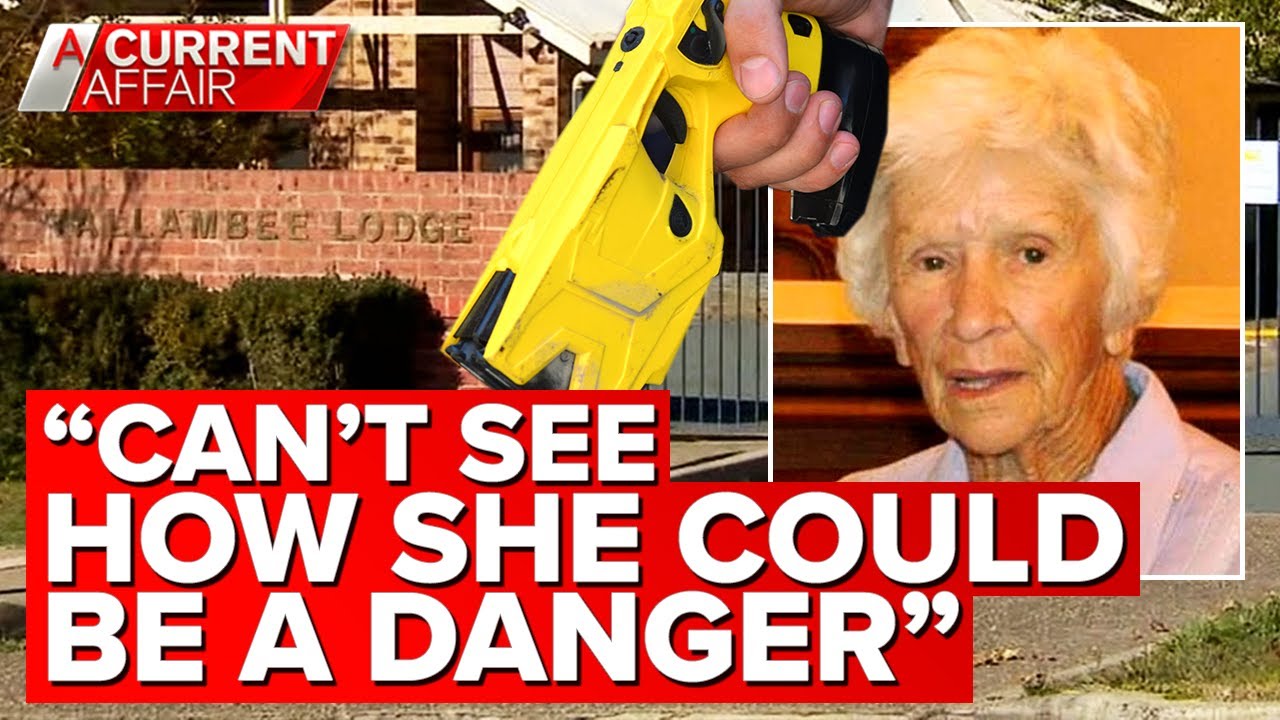 Threat posed by 95-year-old aged care resident tasered by police under scrutiny | A Current Affair