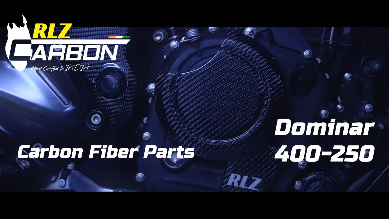 Bajaj Dominar 400/250 Carbon fiber parts | RLZ Carbon #CarbonFiber #RlZCarbon #MakeInIndia
